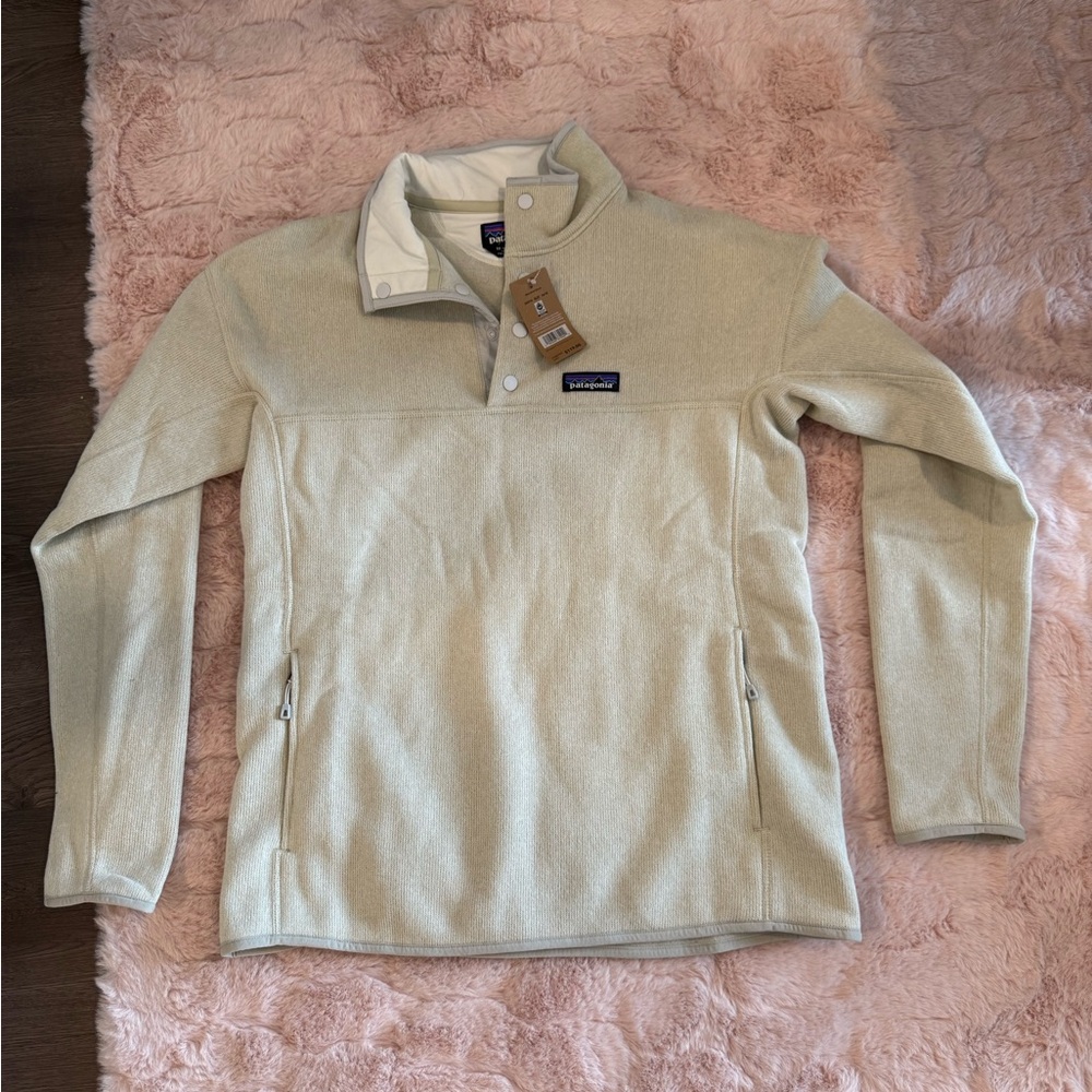 Patagonia Light Cream Snap-T Fleece